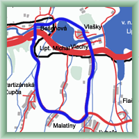 Fahrradstrecken - Bešeňová - Krmeš - Bešeňová