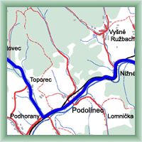 Fahrradstrecken - Červený Kláštor - Nižné Ružbachy - Červený Kláštor