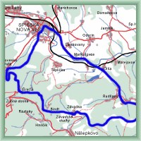 Fahrradstrecken - Gretľa - Poráč - Špišská Nová Ves - Gretľa