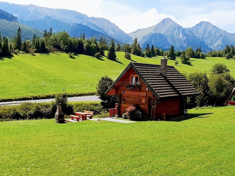 Hütte unter Belianské Tatry