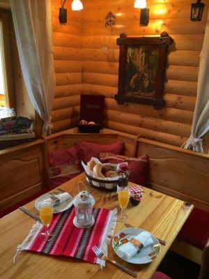 Hütte unter Belianské Tatry