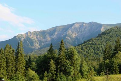 Hütte unter Belianské Tatry