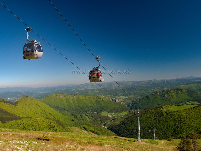 Seilbahn Vrátna - Chleb