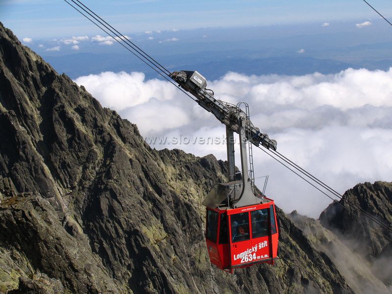 Seilbahn Skalnaté pleso - Lomnický štít